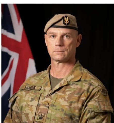 Warrant Officer Class Two Lachlan Muddle